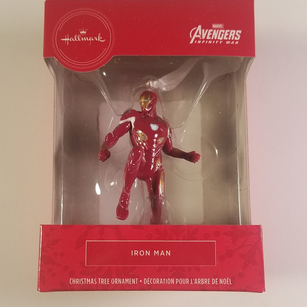 Hallmark ornament marvel avengers iron man NEW